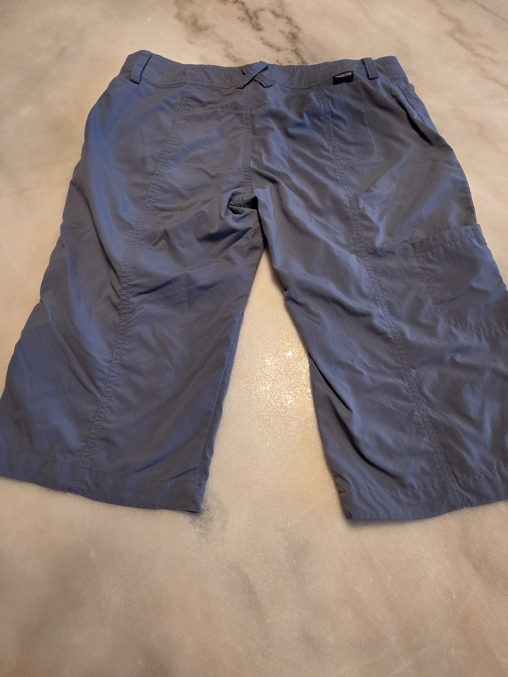 Patagonia Women's Slate Blue Hybrid Shorts - Picture 3 of 5